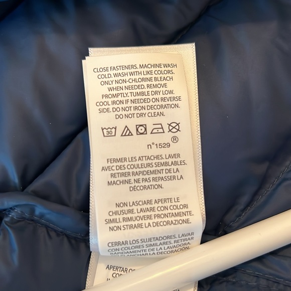 Polo Ralph Lauren Men’s Hooded Puffer Navy Blue Jacket Size L - Picture 15 of 16